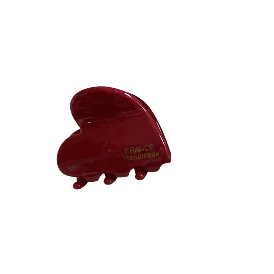 French love cute acetate hairpin small hair clip hair accessories small size side broken hairpin bangs clip hair grip hair accessories