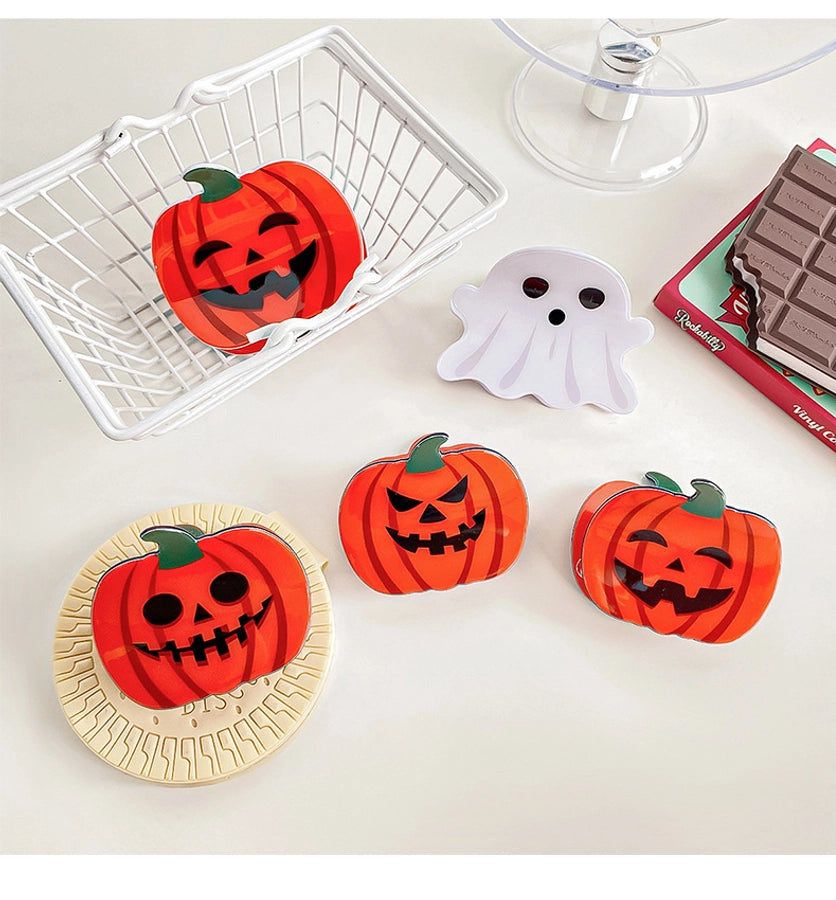 Baifeiya Halloween hairpin funny pumpkin gripper Ghost Horse personality shark clip back head updo hair accessories accessories