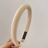 Women's Casual Simple Style Solid Color Cloth Handmade Hair Band
