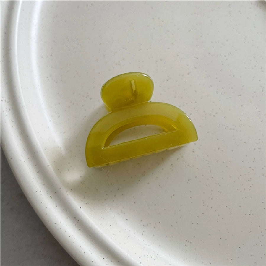 simple style geometric acetic acid sheets hair claws