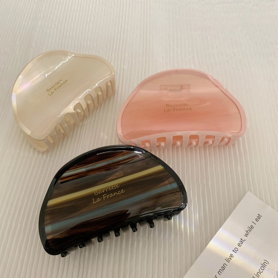 Women's Simple Style Commute Solid Color Acetic acid sheets Hair Claws