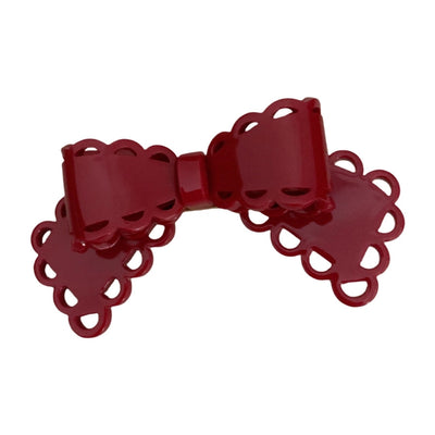 Women's Korean Style IG Style Bow Knot Acetic acid sheets Hair Clip