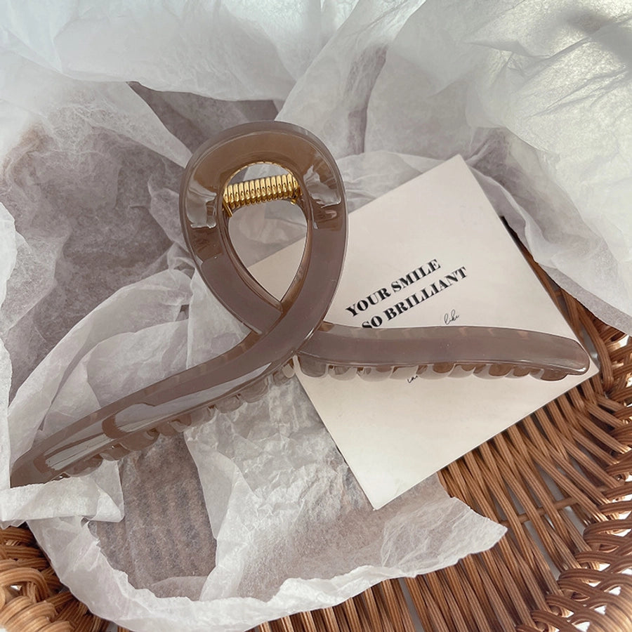 Oversized 15cm Grab Clip Simple Hair Volume Multi-hair Clip Shark Clip Advanced Sense Back Head Hair Headwear