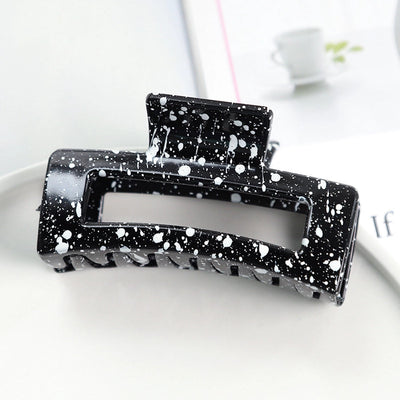 fashion flower plastic handmade hair claws 1 piece