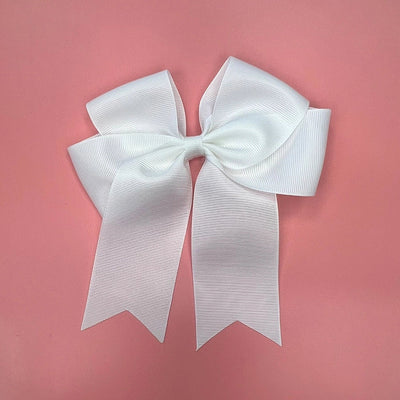 fashion solid color cloth bowknot hair clip 1 piece