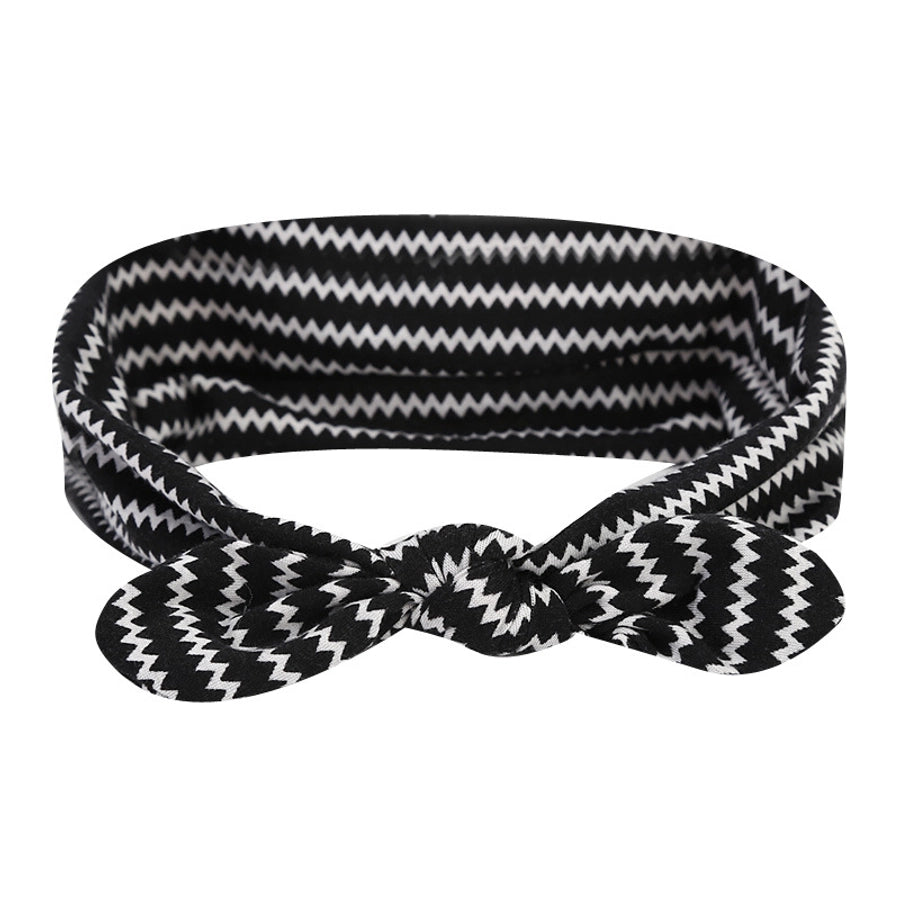 women's simple style solid color snakeskin leopard cloth hair band