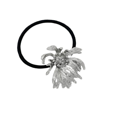 Women's Simple Style Flower Alloy Plating Hair Tie