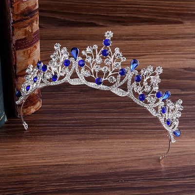 fashion crown alloy inlay rhinestones crown 1 piece