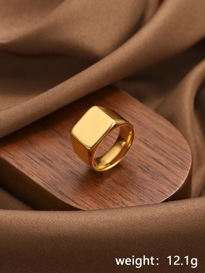 Jewelry Simple Style Geometric 304 Stainless Steel Rings