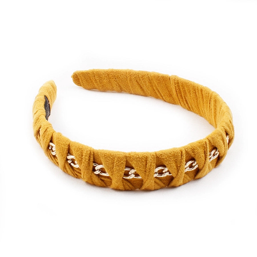 Women's Simple Style Classic Style Plaid Knot Cloth Hair Band