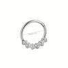 1 Piece Nose Rings & Studs Simple Style Round 304 Stainless Steel Nose Rings & Studs