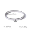 Jewelry IG Style Casual French Style Geometric 304 Stainless Steel Titanium Steel Zircon 18K Gold Plated Rings Bracelets