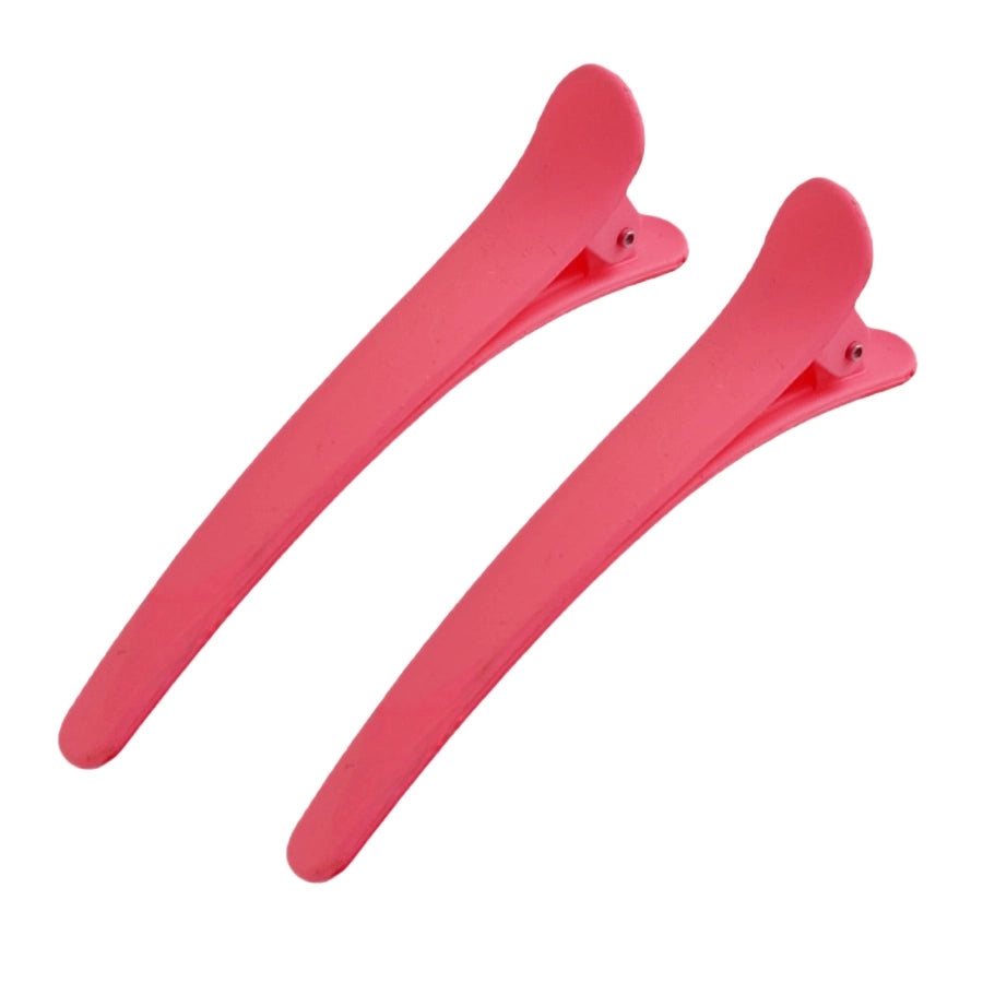 Women's Basic Simple Style Solid Color Plastic Hair Clip