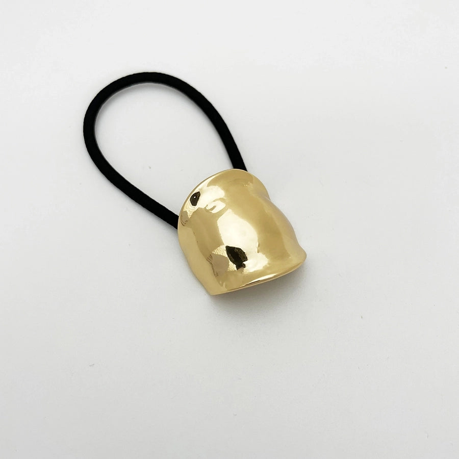 Women's Casual Elegant Semicircle Alloy Elastic Band Hair Tie