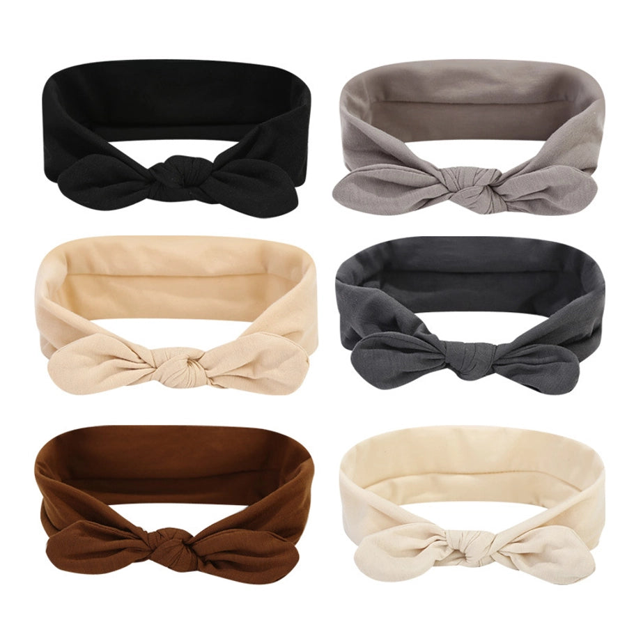 women's simple style solid color snakeskin leopard cloth hair band