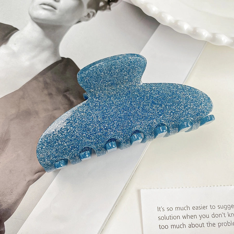 Women's Sweet Solid Color Arylic Hair Claws