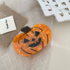 Halloween Cute Women's Pumpkin Acetic acid sheets Hair Claws