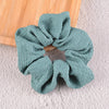 korean simple mesh daisy hair scrunchies