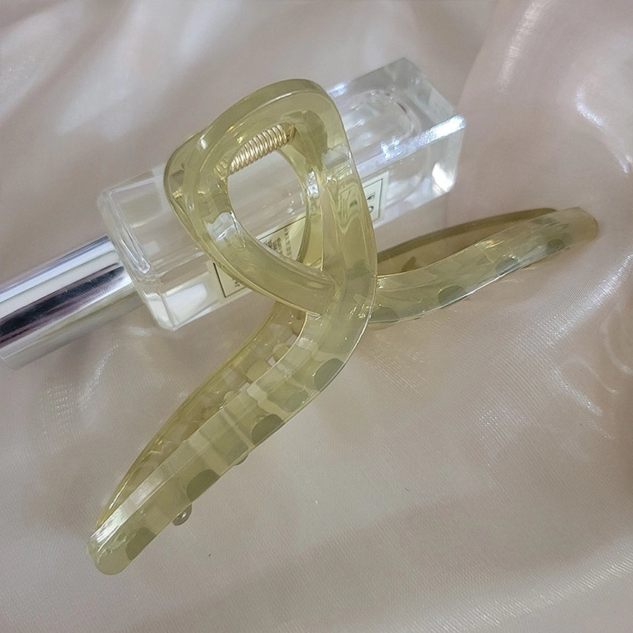 Korean-style Bright Face Non-scratch Disc Hair Clip Women's Large Frosted Elegant Shark Clip Back Head Hairpin Headwear Hair Clip