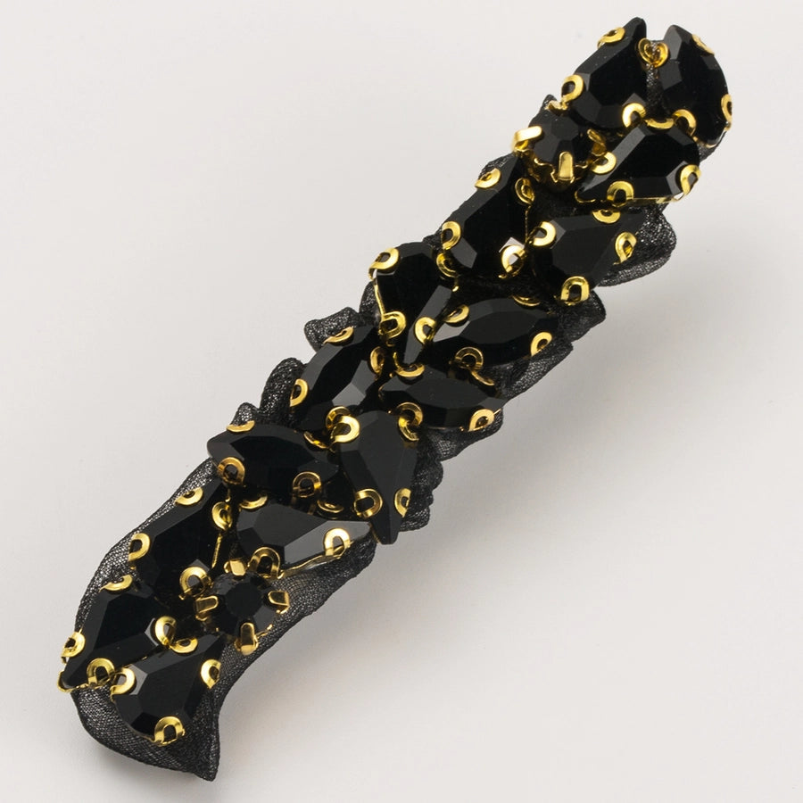 Women's Casual Vacation Classic Style Water Droplets Alloy Inlay Glass Hair Clip