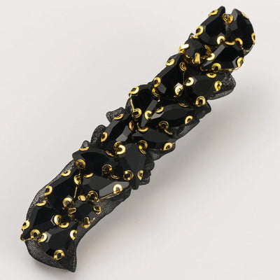 Women's Casual Vacation Classic Style Water Droplets Alloy Inlay Glass Hair Clip