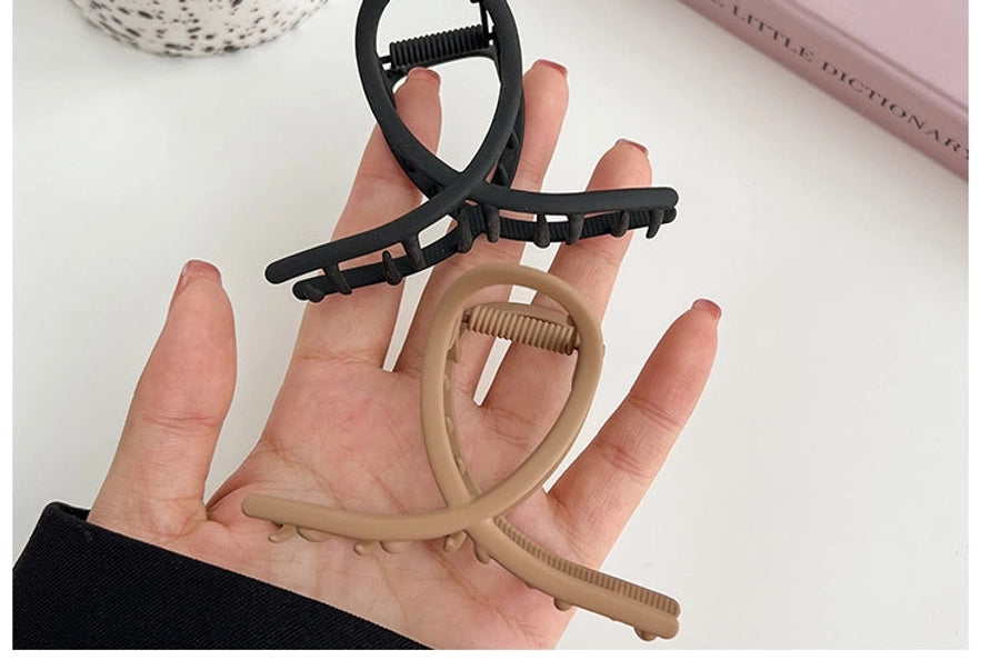 simple style geometric alloy stoving varnish hair claws