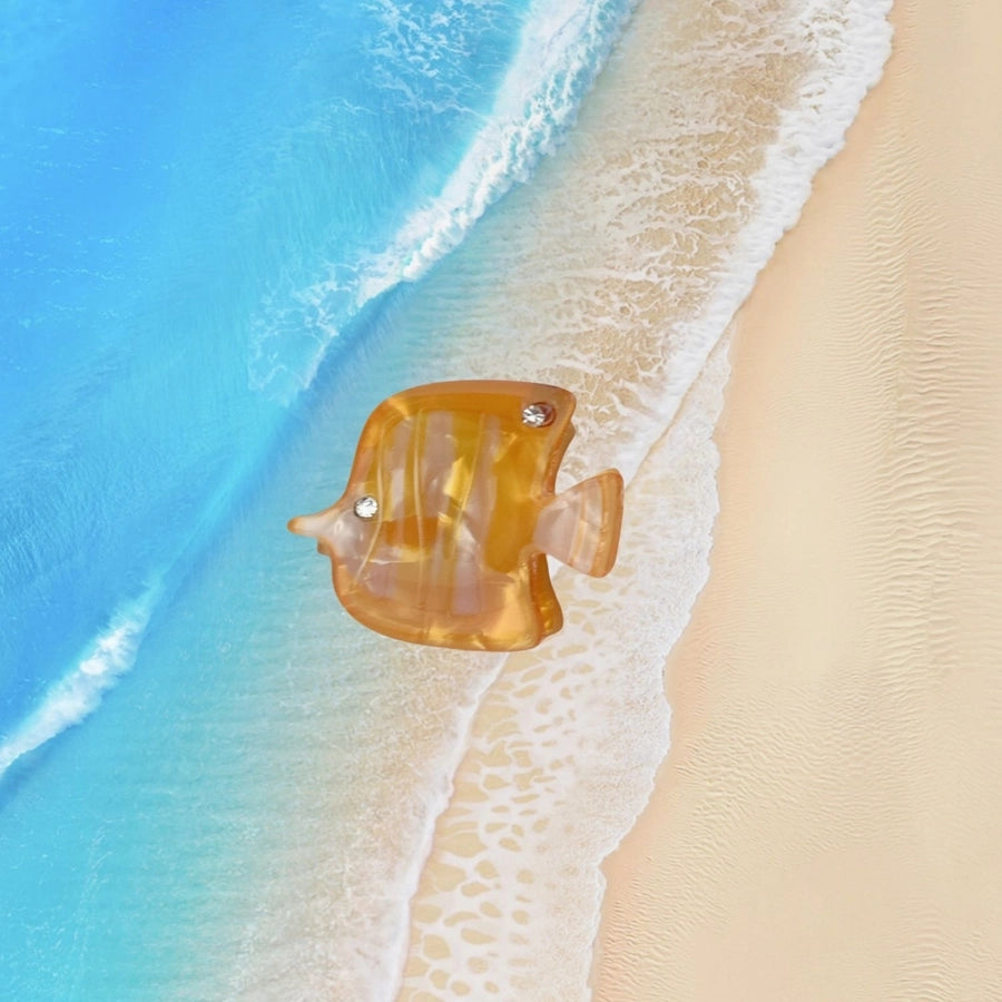 Conch Shell Hairpin Holiday Style Cute Small Hair Grab Japanese and Korean Small Exquisite Acrylic Side Clip Marine Hair Accessories