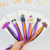 Rainbow Wig Glitter Gradient Hairpin Haircord Hairband Children's Wig Bow Wig Hairpin