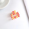 Women's Retro Color Block Acetic acid sheets Hair Claws