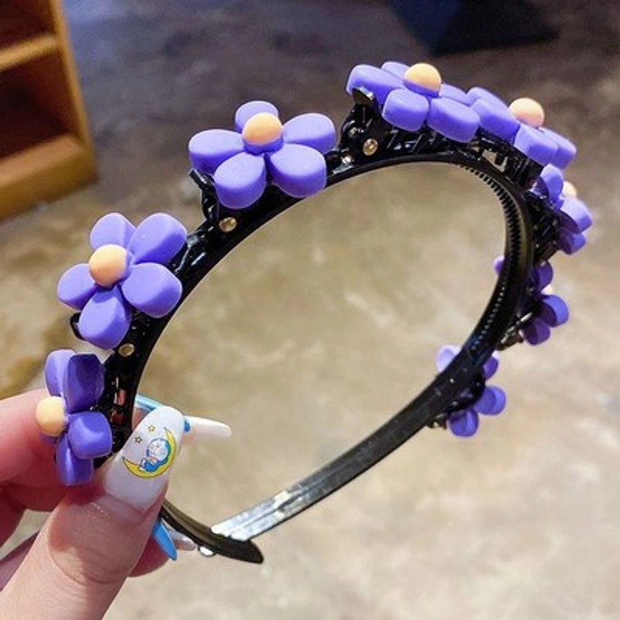 kid's cute cartoon fruit cloth hair band