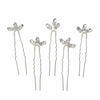 Women's Simple Style Classic Style Solid Color Alloy Inlay Hair Clip