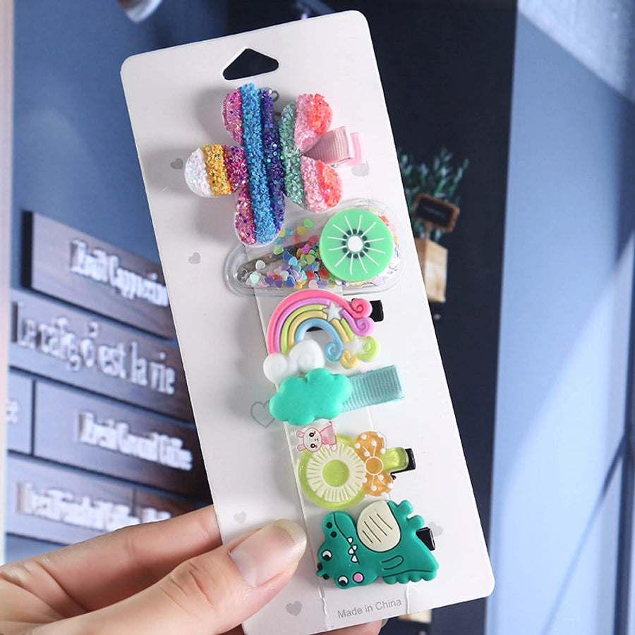 cute fruit soft clay hair clip