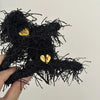 funny artistic solid color plastic resin hair claws
