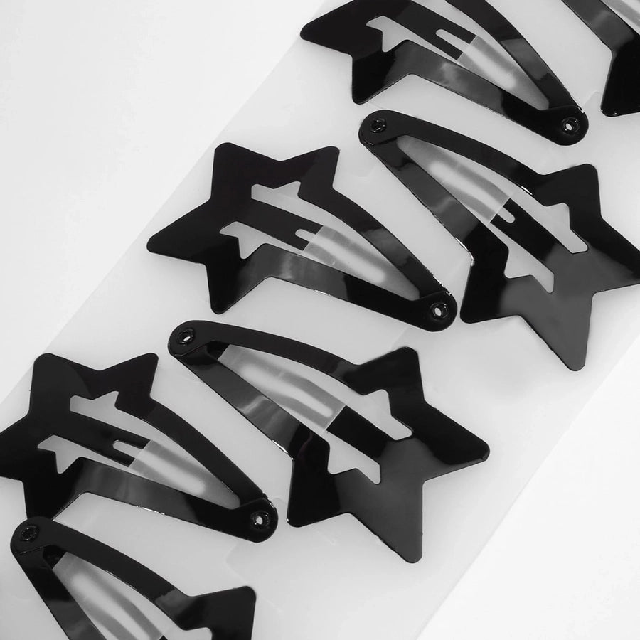 women's basic star alloy hair clip