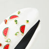 Women's Casual Vacation Classic Style Strawberry Watermelon Banana Alloy Glass Inlay Rhinestones Glass Hair Band
