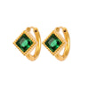 1 Pair Casual Commute Square Plating 304 Stainless Steel 316 Stainless Steel  18K Gold Plated Drop Earrings