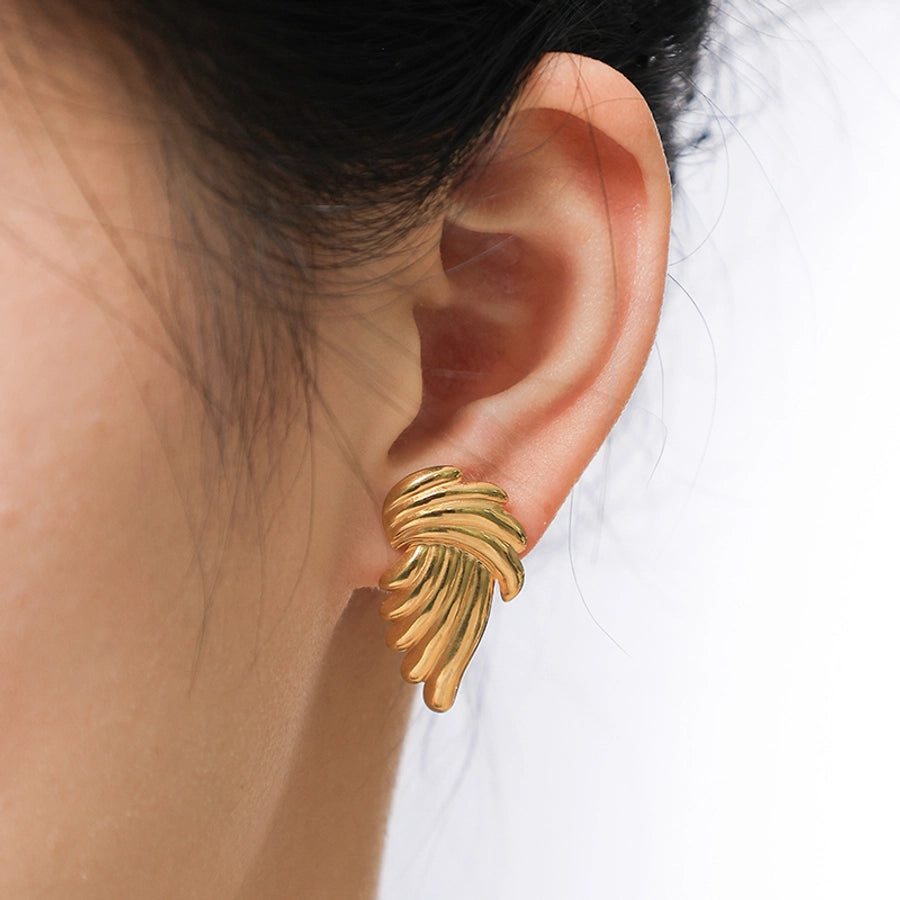 Stainless Steel Electroplating Fashion Wings Shape Jewelry Suit