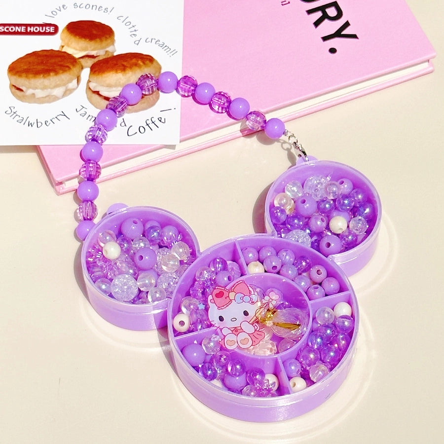 girl's cartoon style rabbit cartoon bow knot plastic hair clip hair tie