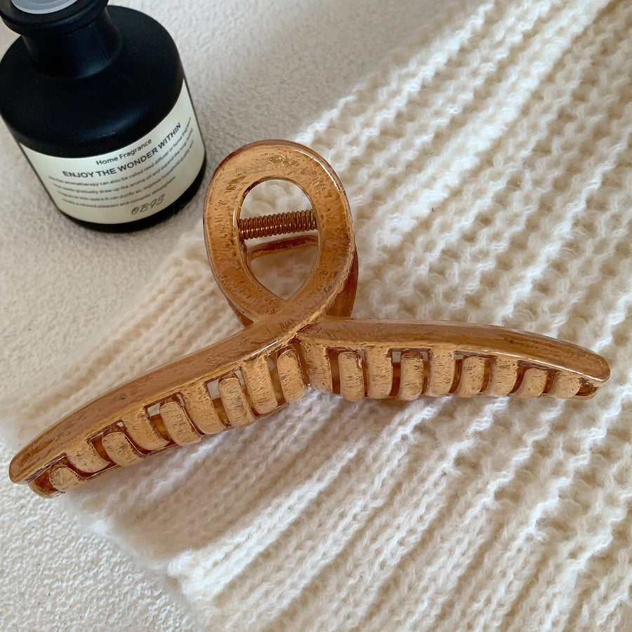 women's vintage style bow knot rectangle hair claws