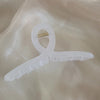 Korean-style Bright Face Non-scratch Disc Hair Clip Women's Large Frosted Elegant Shark Clip Back Head Hairpin Headwear Hair Clip