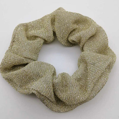 simple style commute solid color cloth hair tie