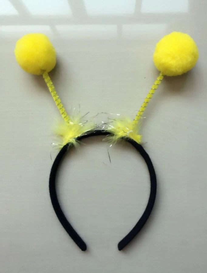 Ant Bee Caterpillar Animal Headband Six-One Game Performance Headwear Fur Ball Headwear Hair Band Hair Card