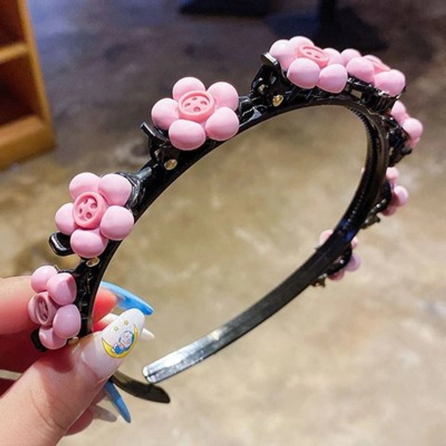 kid's cute cartoon fruit cloth hair band