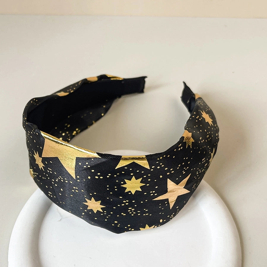 Women's Cool Style Star Spider Spider Web Cloth Hair Band