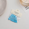 simple style solid color metal hollow out hair clip