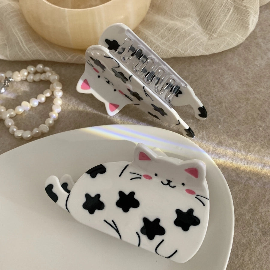 Women's Cute Cat Acetic acid sheets Hair Claws