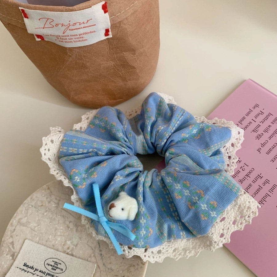 Women's Casual Elegant Streetwear Bow Knot Cloth Hair Clip Hair Band Hair Tie