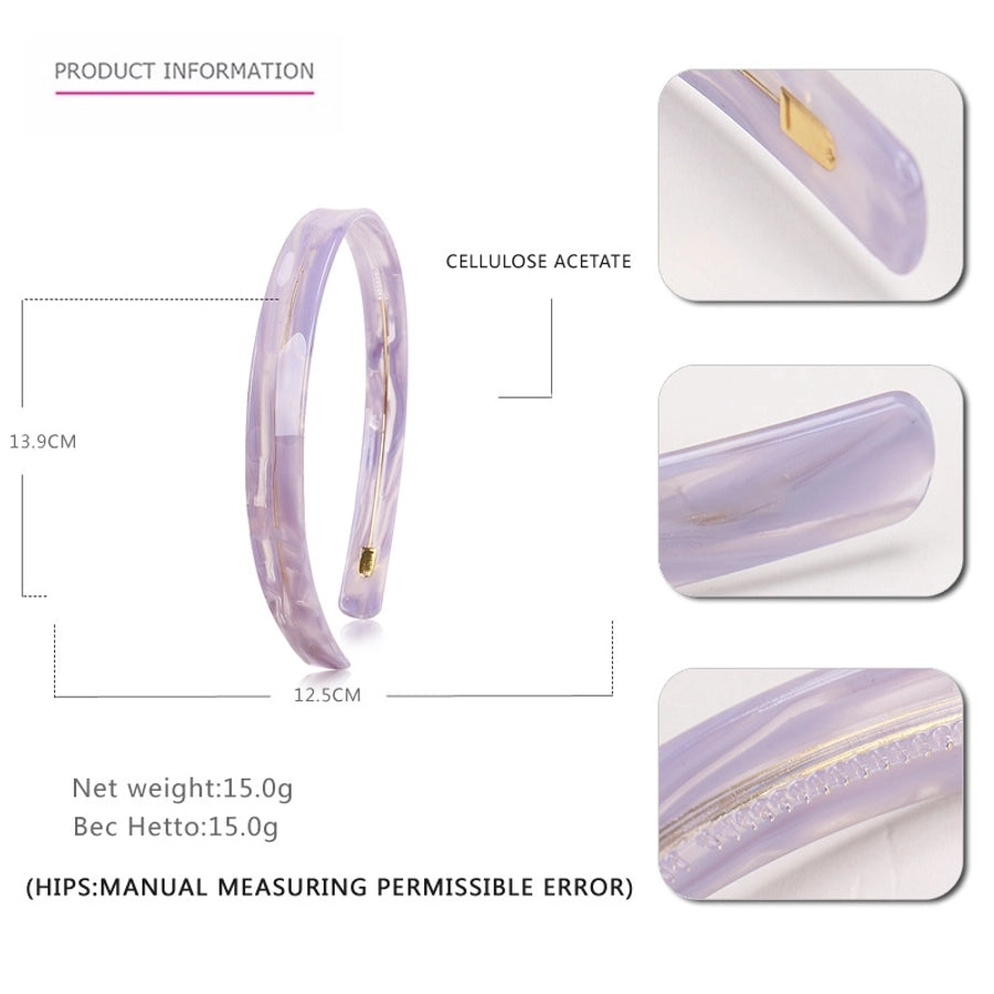elegant lady geometric acetic acid sheets hair band
