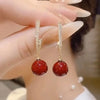 1 pair elegant simple style streetwear flower bow knot plating inlay alloy artificial pearls zircon ear studs