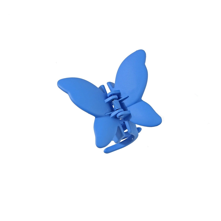 fashion butterfly plastic stoving varnish hair claws 1 piece